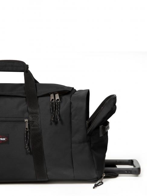 LEATHERFACE L Large Trolley Bag BLACK - Semi-rigid Trolley Cases