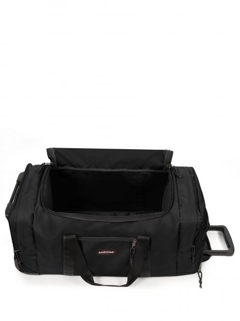 LEATHERFACE L Large Trolley Bag BLACK - Semi-rigid Trolley Cases