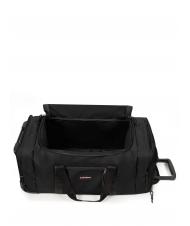 EASTPAK LEATHERFACE L Large Trolley Bag BLACK - Semi-rigid Trolley Cases - 5