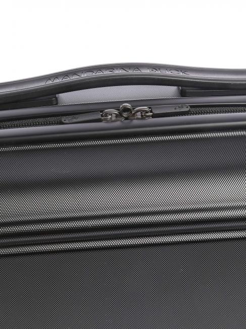 LOGODUCK + Rigid beauty case with shoulder strap BLACK - Beauty Case