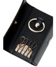 FURLA CAMELIA Leather key case Black - Women&rsquo;s Wallets - 2