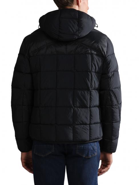 ARIEL 1 Quilted jacket with hood black 041 - Men's down jackets