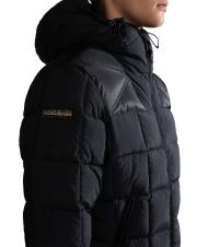 NAPAPIJRI ARIEL 1 Quilted jacket with hood black 041 - Men's down jackets - 3