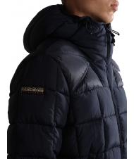 NAPAPIJRI ARIEL 1 Quilted jacket with hood blu marine - Men's down jackets - 3