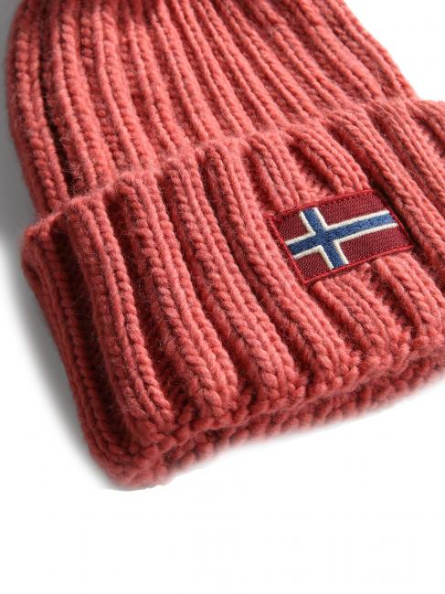 SEMIURY W 3 Cap with cuff and pom pom pink raspberry - Hats