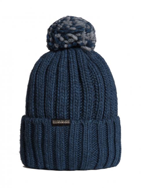SEMIURY W 3 Cap with cuff and pom pom blue ensign - Hats