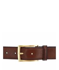 THE BRIDGE STORY Leather belt BROWN - Belts - 2
