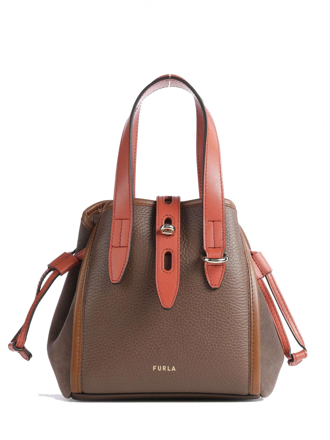 Furla Net Mini Tote Bag Praline Tones - Buy At Outlet Prices!