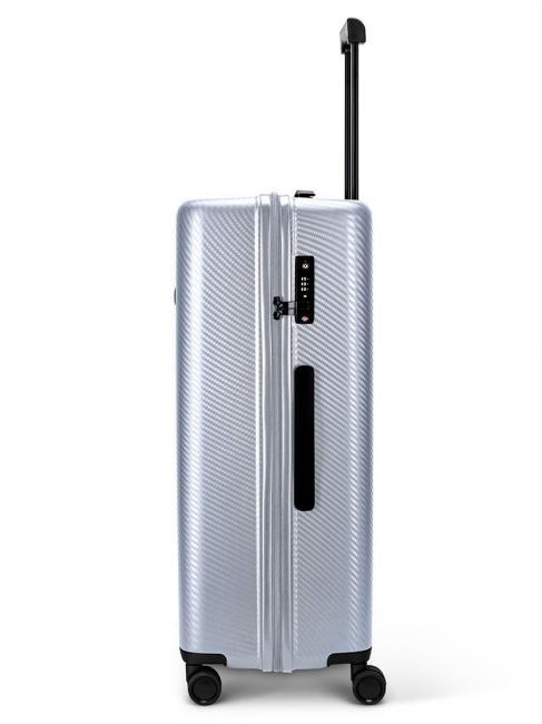 CHINOOK Trolley large size silver - Rigid Trolley Cases