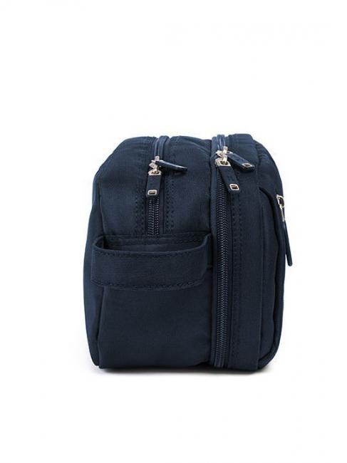 ECO-MOOD Beauty two compartments blu navy - Beauty Case