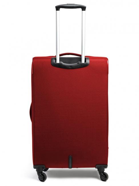 ECO-MOOD Medium size expandable trolley Red - Semi-rigid Trolley Cases