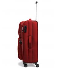 R RONCATO ECO-MOOD Large size expandable trolley Red - Semi-rigid Trolley Cases - 3