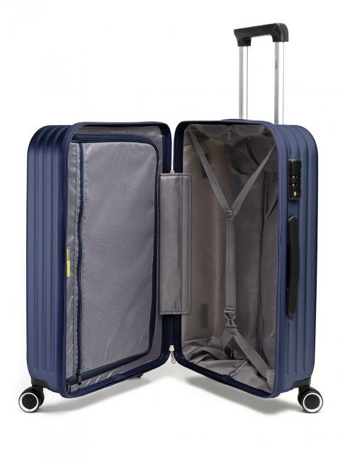 FIBRA II Medium expandable trolley night blue - Rigid Trolley Cases
