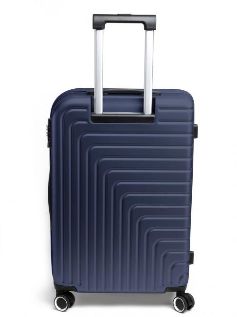 FIBRA II Large expandable trolley night blue - Rigid Trolley Cases