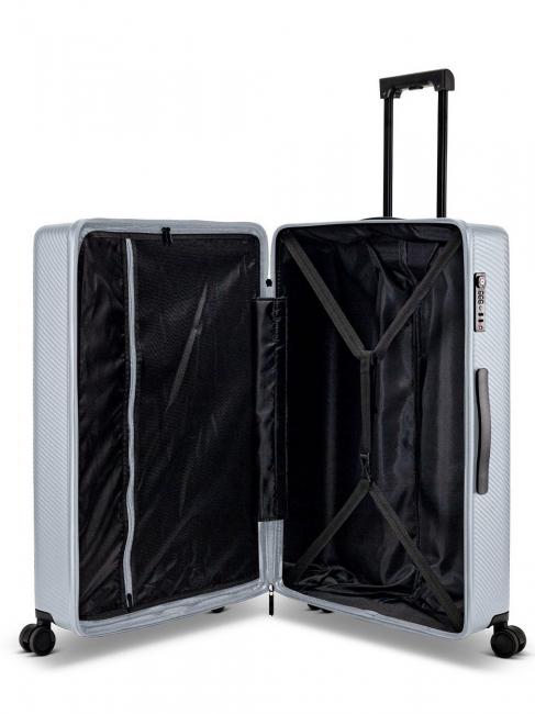 CHINOOK Trolley large size silver - Rigid Trolley Cases