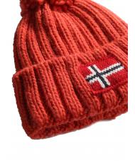 NAPAPIJRI KIDS SEMIURY 6 Beanie with pom poms red poppies - Hats - 3