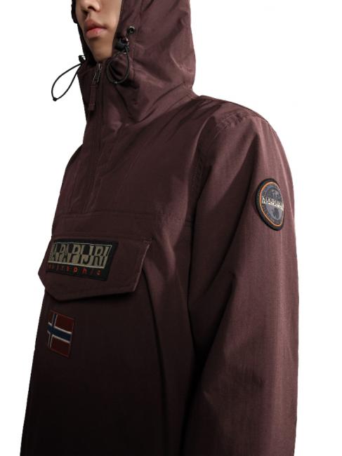 RAINFOREST WINTER 3 Waterproof jacket with hood burgundy fudge - Men's Jackets