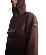 NAPAPIJRI RAINFOREST WINTER 3 Waterproof jacket with hood burgundy fudge - Men's Jackets - 3