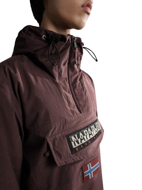 RAINFOREST WINTER 3 Waterproof jacket with hood burgundy fudge - Men's Jackets