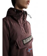 NAPAPIJRI RAINFOREST WINTER 3 Waterproof jacket with hood burgundy fudge - Men's Jackets - 4