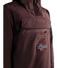 NAPAPIJRI RAINFOREST WINTER 3 Waterproof jacket with hood burgundy fudge - Men's Jackets - 5