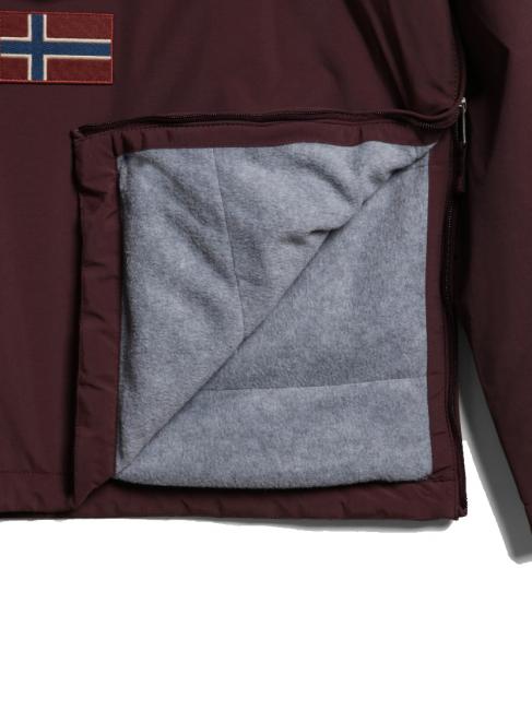 RAINFOREST WINTER 3 Waterproof jacket with hood burgundy fudge - Men's Jackets