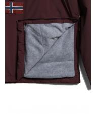 NAPAPIJRI RAINFOREST WINTER 3 Waterproof jacket with hood burgundy fudge - Men's Jackets - 6