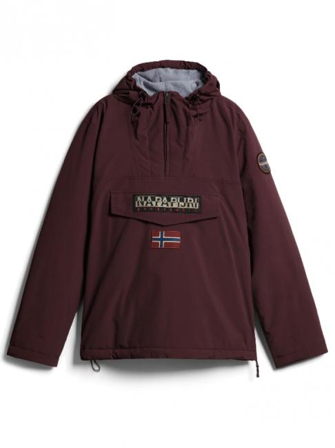 RAINFOREST WINTER 3 Waterproof jacket with hood burgundy fudge - Men's Jackets
