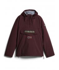 NAPAPIJRI RAINFOREST WINTER 3 Waterproof jacket with hood burgundy fudge - Men's Jackets - 7