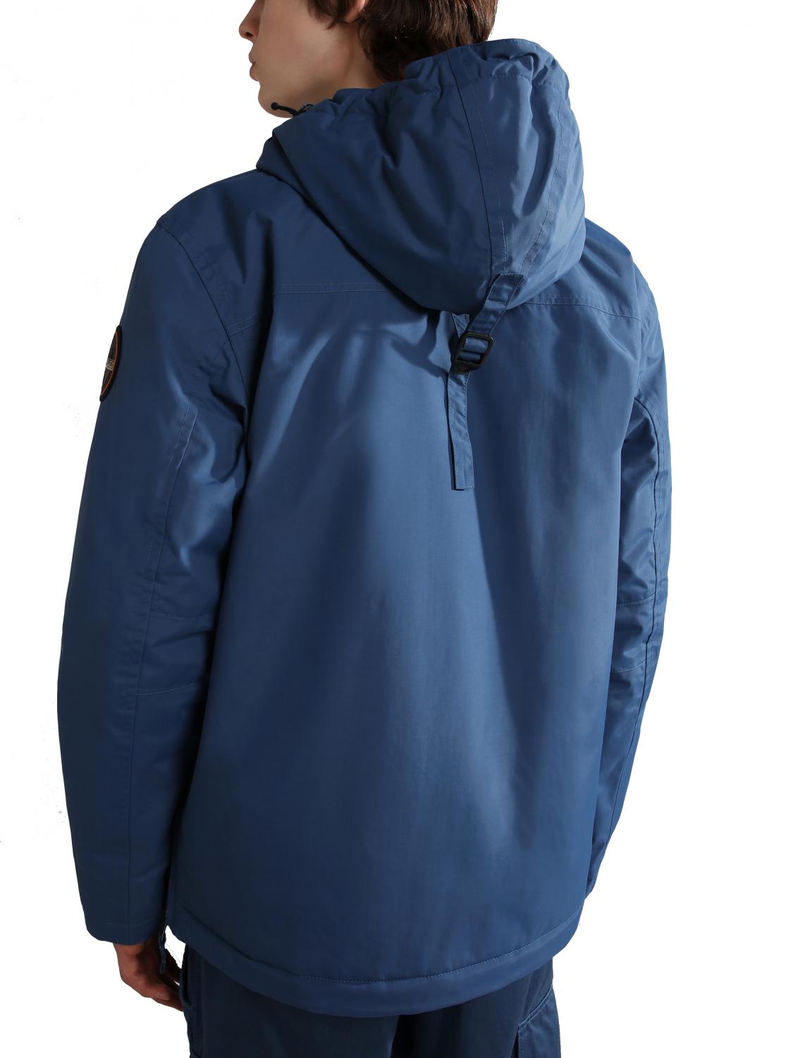 Napapijri Rainforest Winter 3 Waterproof Jacket With Hood Blue Ensign Buy At Outlet Prices