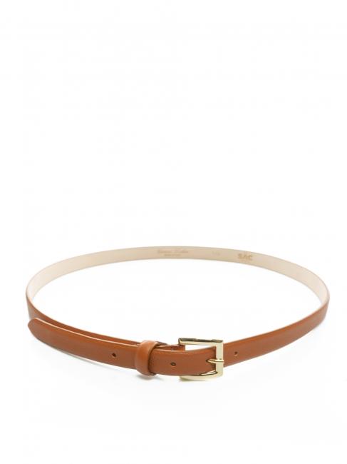 Cintura sottile in pelle palmellata  spicy - Belts