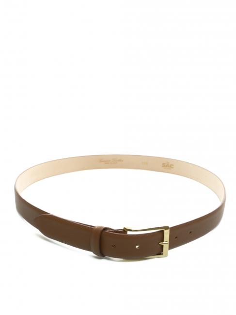 Cintura in pelle palmellata  Brown - Belts