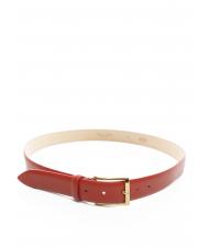 LESAC Cintura in pelle liscia  tomato - Belts - 2