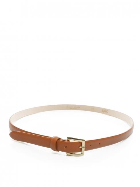Cintura sottile in pelle liscia  spicy - Belts