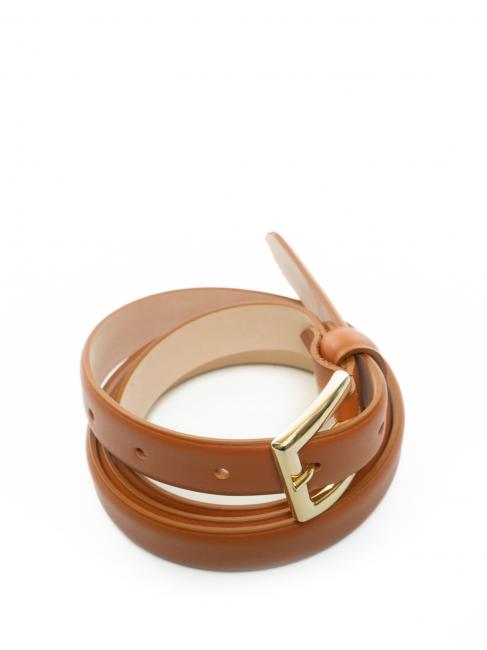 Cintura sottile in pelle liscia  spicy - Belts