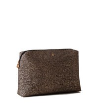 BORBONESE CLASSICA MEDIUM Travel bag OP / NATURAL / BLACK - Beauty Case - 2