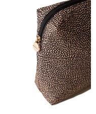 BORBONESE CLASSICA MEDIUM Travel bag OP / NATURAL / BLACK - Beauty Case - 3