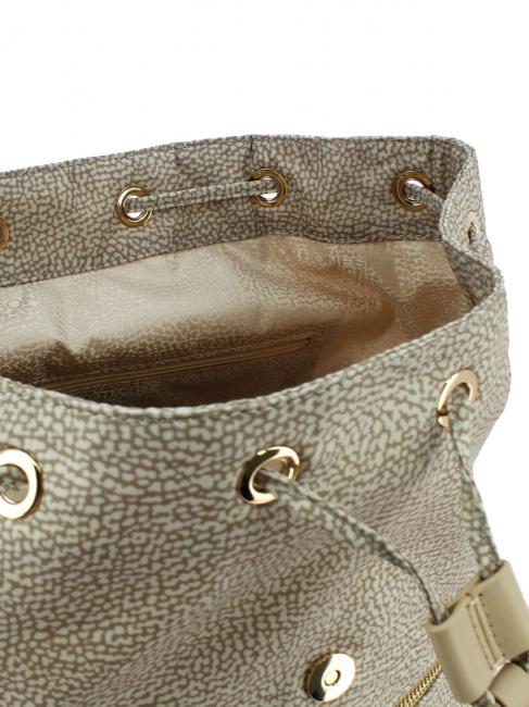 MEDIUM ECO LINE Medium backpack in fabric sand - Women&rsquo;s Bags