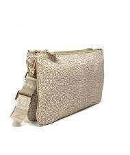 BORBONESE TRACOLLA SMALL ECO LINE Shoulder bag, Small sand - Women’s Bags - 2