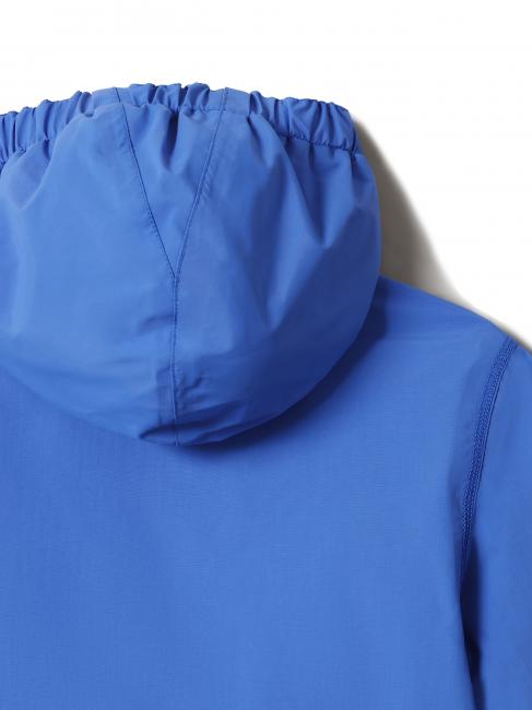 KIDS RAINFOREST PKT 1 Jacket with hood blue dazzling - Baby Jackets