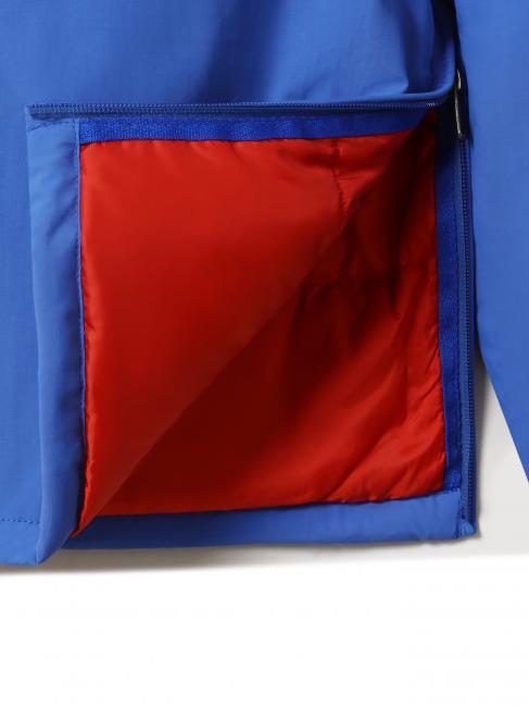 KIDS RAINFOREST PKT 1 Jacket with hood blue dazzling - Baby Jackets