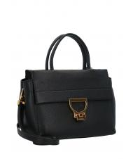 COCCINELLE ARLETTIS Hammered leather handbag - Women’s Bags