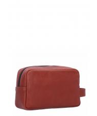 PIQUADRO HARPER Beauty Case in leather LEATHER - Tablet holder& Organizer - 3