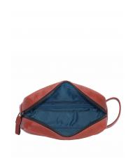 PIQUADRO HARPER Beauty Case in leather LEATHER - Tablet holder& Organizer - 4