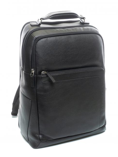 X1 Leather backpack, 15.6" pc holder Black - Laptop backpacks