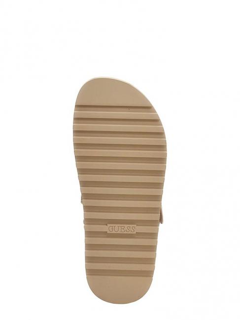 FABELIS 2 Sandals with logo Beige / Brown - Women&rsquo;s shoes