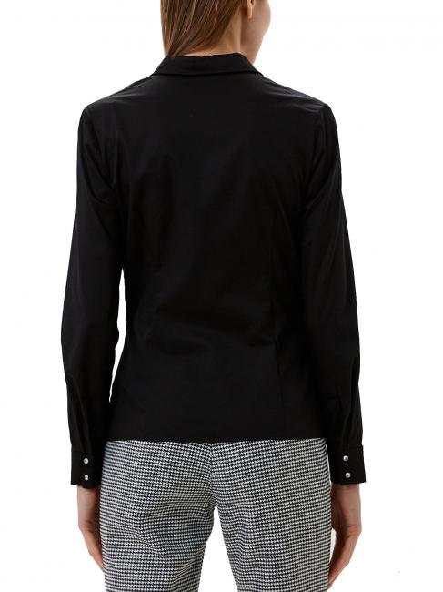 CATE Long sleeve shirt jetbla - Shirts