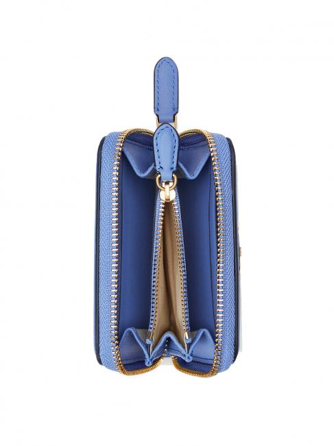 OVL JACQUARD Small zip around wallet prnt khaki mjcqrd/nw engld blue - Women&rsquo;s Wallets