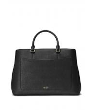 RALPH LAUREN HANNA Large leather handbag black5 - Women’s Bags - 2