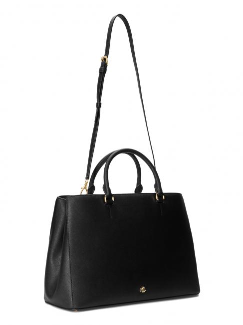 HANNA Large leather handbag black5 - Women’s Bags